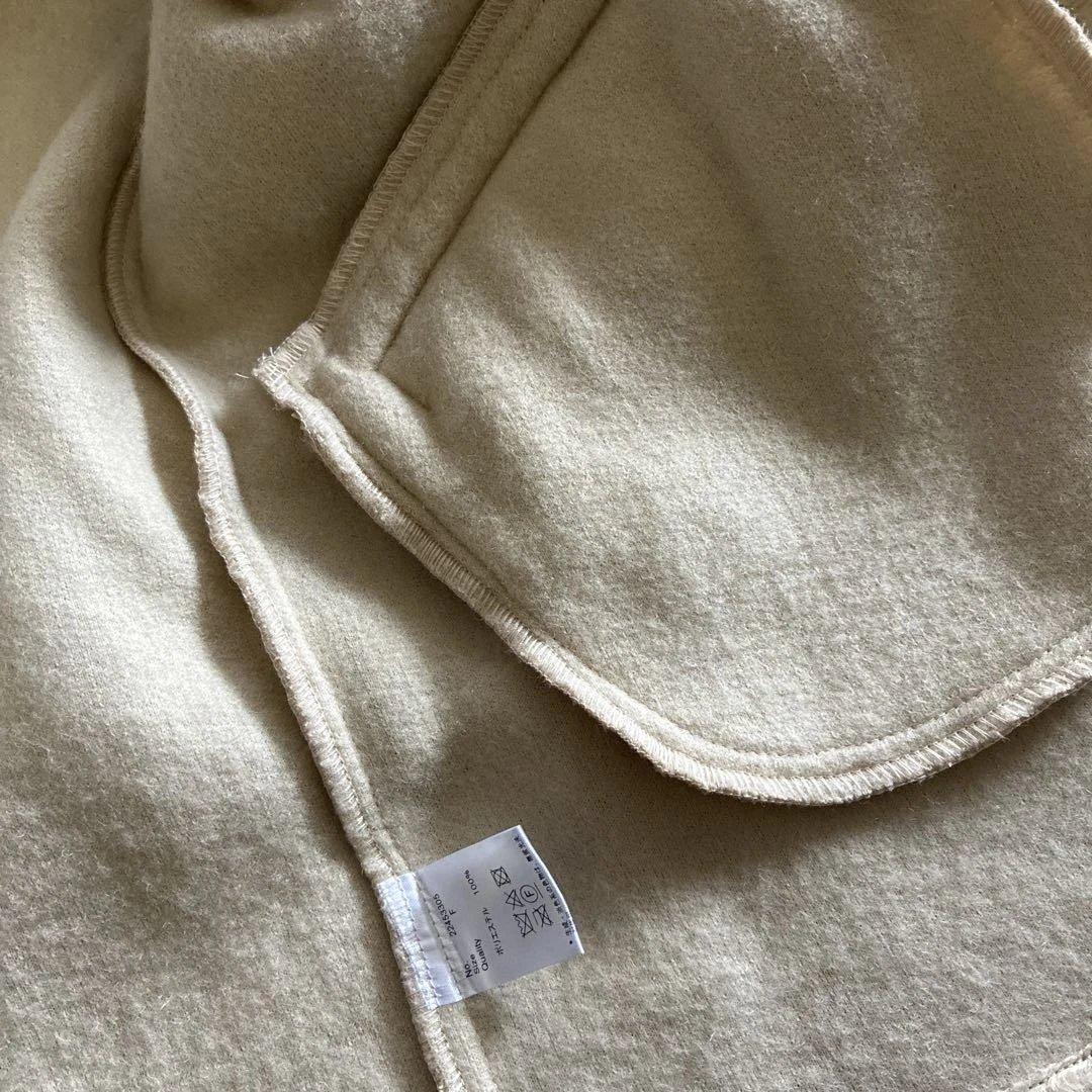 lawgy カールダブルブレステッドベルトポイントコート