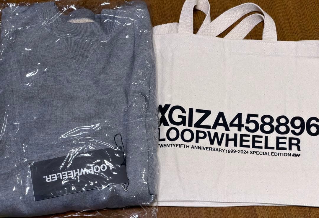 【新品未使用】ループウィラー GIZA458896 25周年 Lサイズ