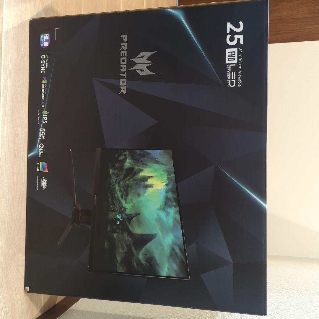 ゲーミングモニター　XB253QGXbmiiprzx-R