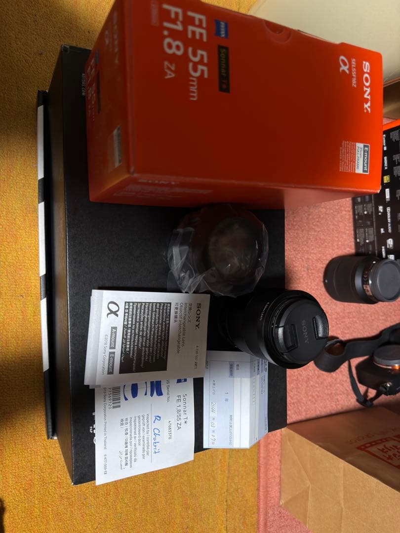 【美品】SONY FE 55mm F1.8 ZA SEL55F18Z