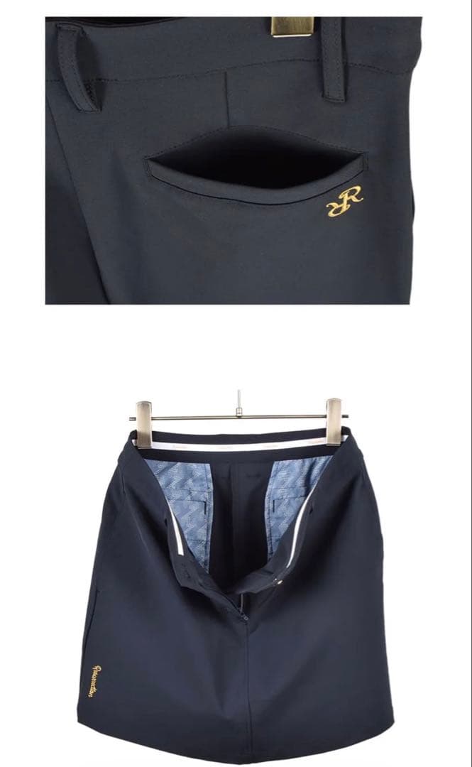 レザレクション　ネイビースカート