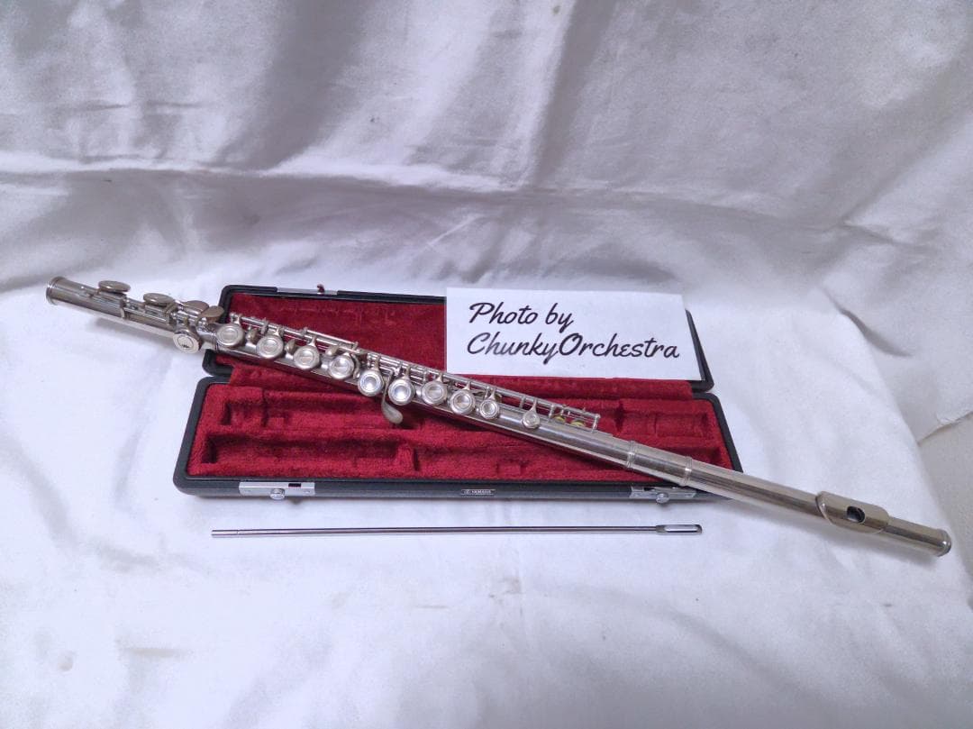 YAMAHA YFL-211 フルート 日本製 銀メッキ Eメカ付き #3036