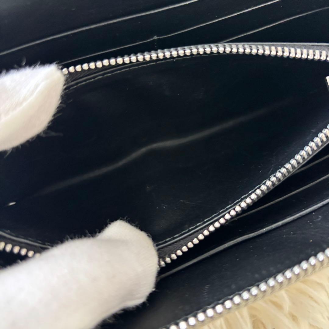 【美品✨】 LOEWE ロエベ 長財布 ラウンドファスナー リピート アナグラム