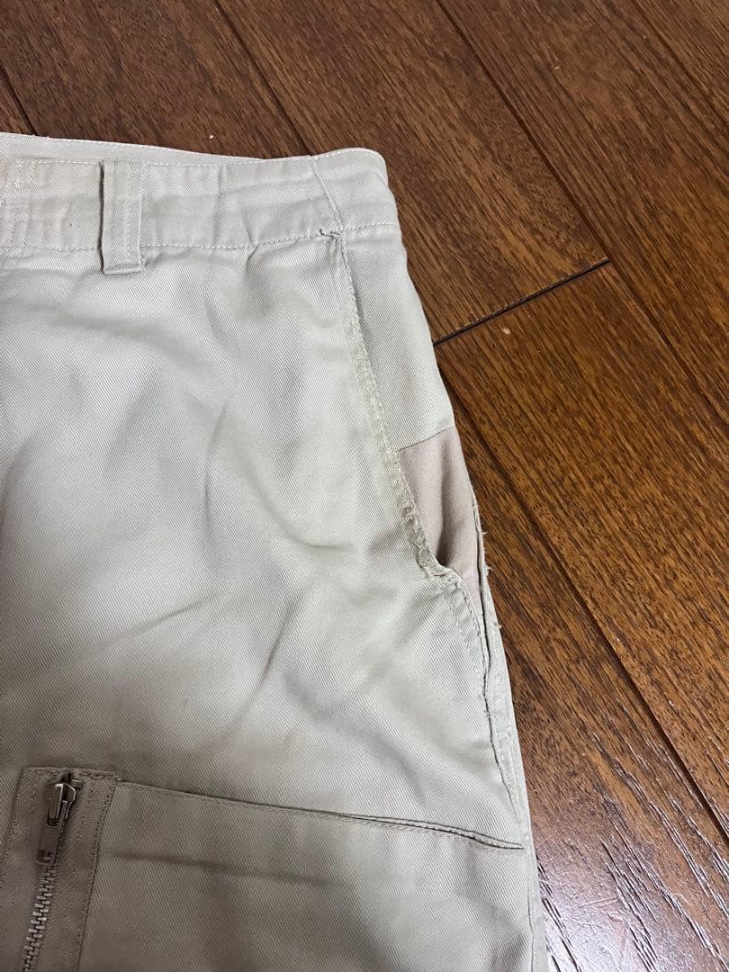 good enough グッドイナフ　1st フライトパンツ　ベージュ カーゴ