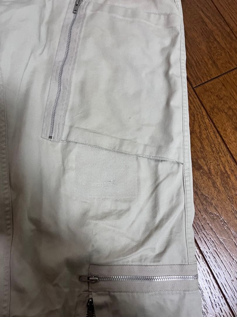 good enough グッドイナフ　1st フライトパンツ　ベージュ カーゴ