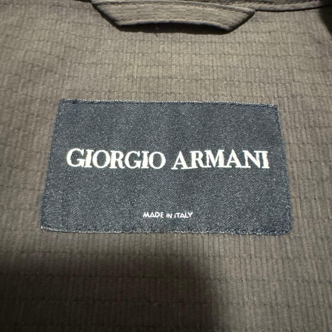 【極美品】イタリア製 Giorgio Armani チェック柄ショートジャケット