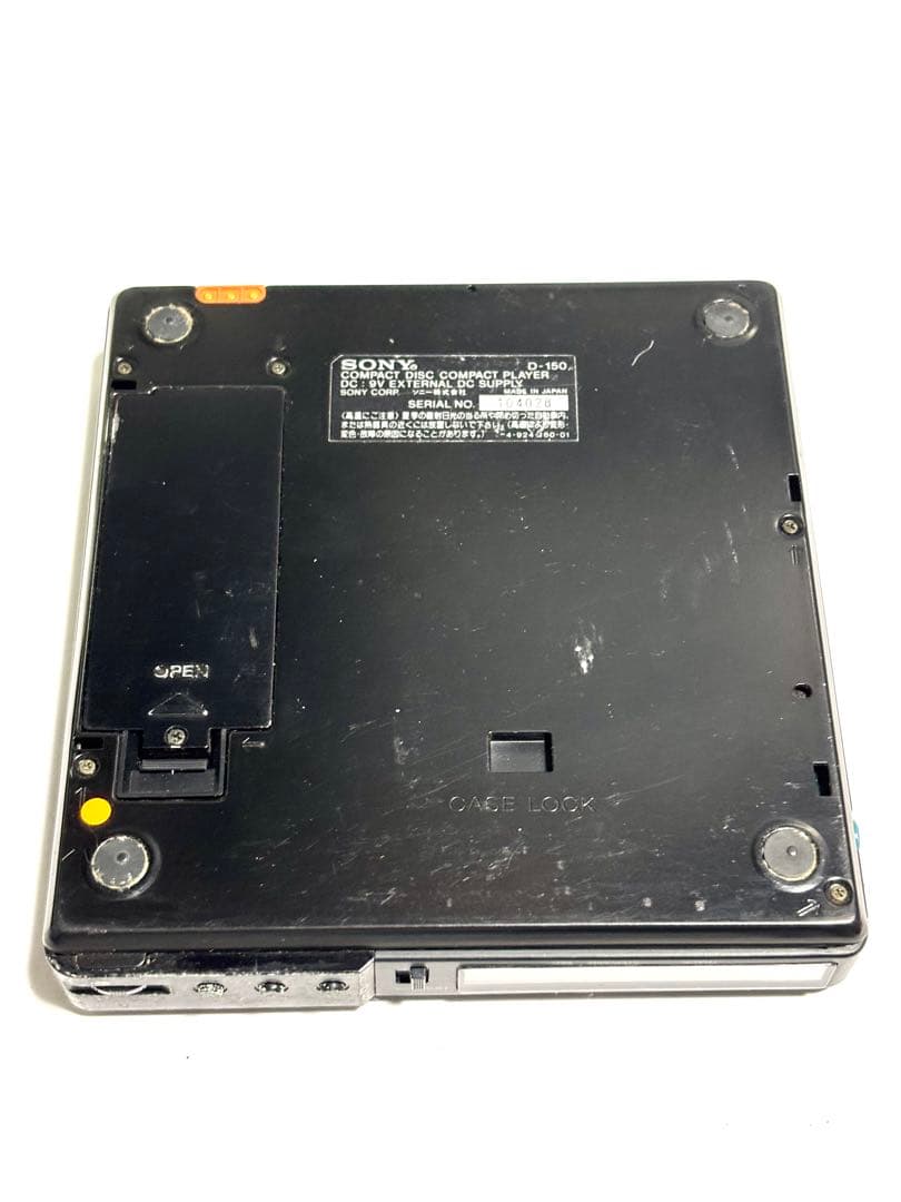 SONY CDプレーヤー Discman D-150 ジャンク品