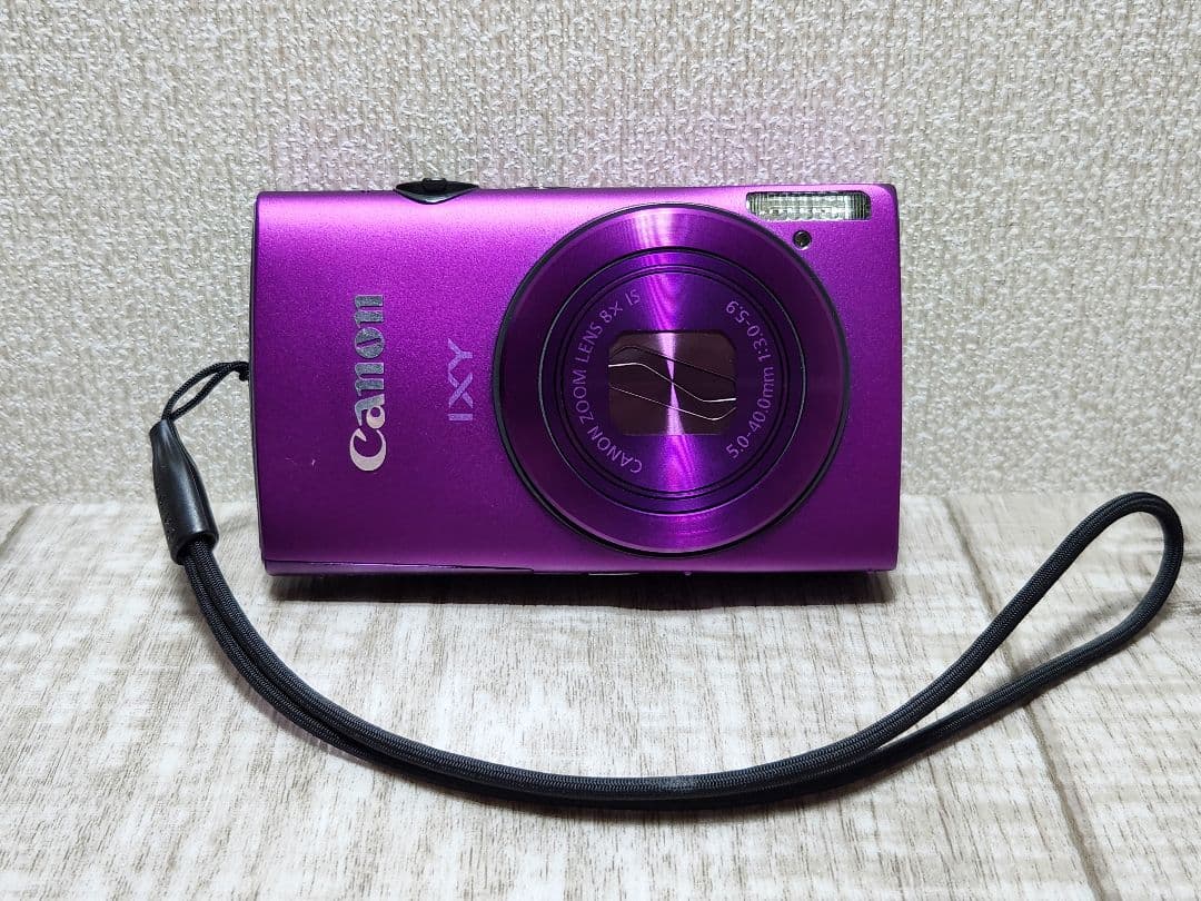 液晶不良 Canon IXY 600F パープル デジタルカメラ デジカメ