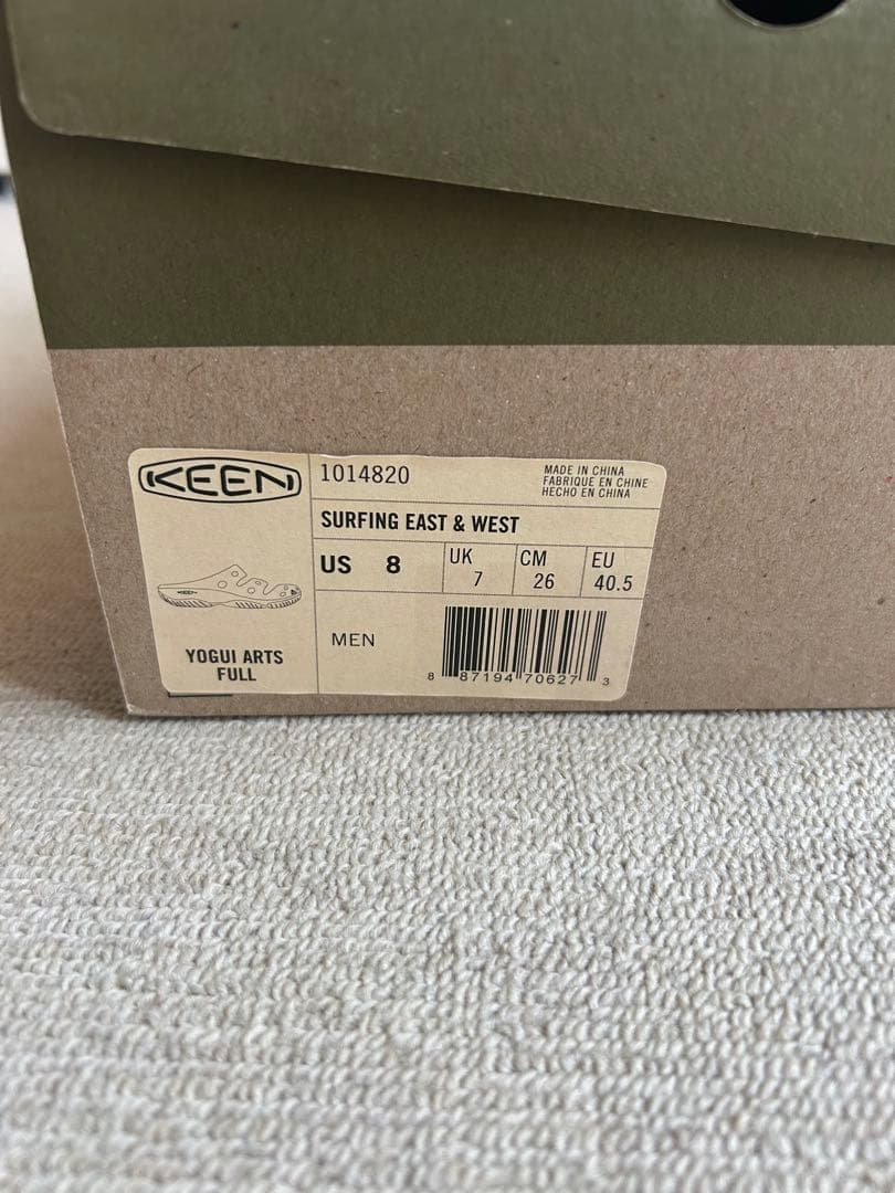 靴 KEEN YOGUI ARTSFULL Sunset/Sunrise 26cm