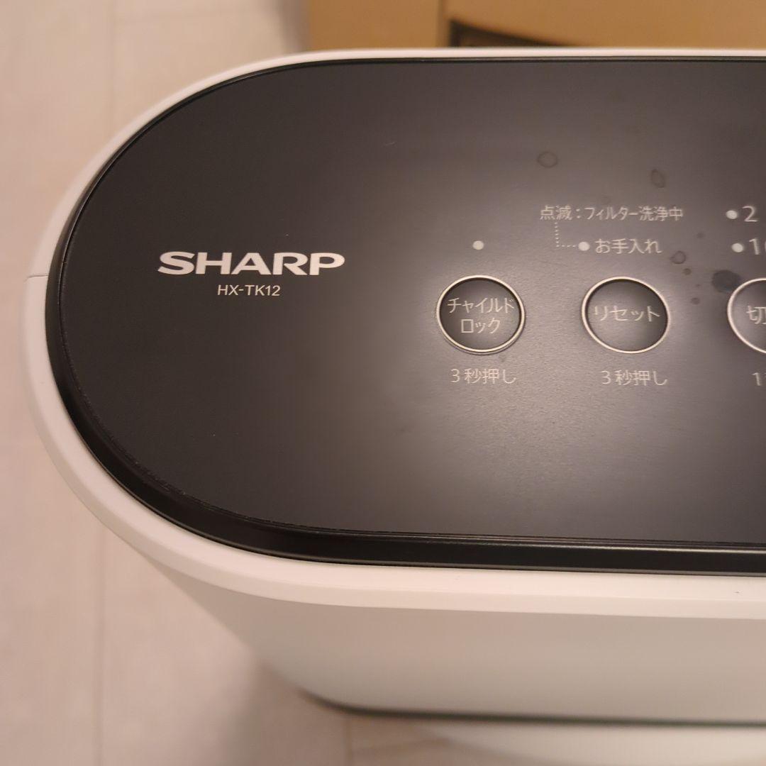 SHARP セラミックファンヒーター HX-TK12-W