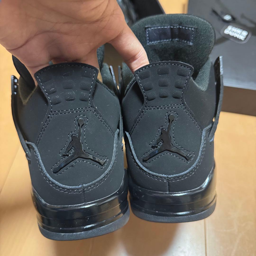 ナイキ エアジョーダン 4 ブラックキャット og 即日発送