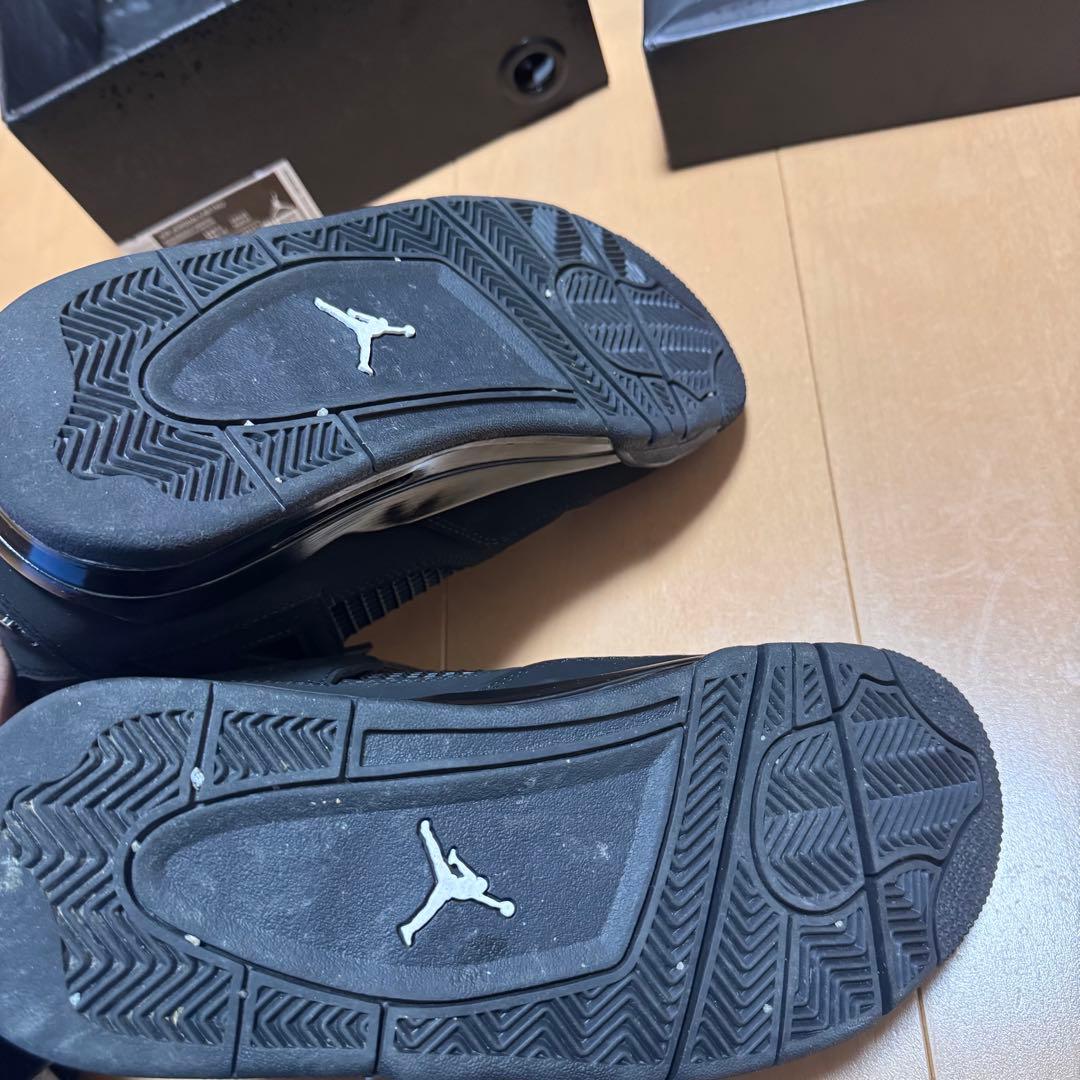 ナイキ エアジョーダン 4 ブラックキャット og 即日発送