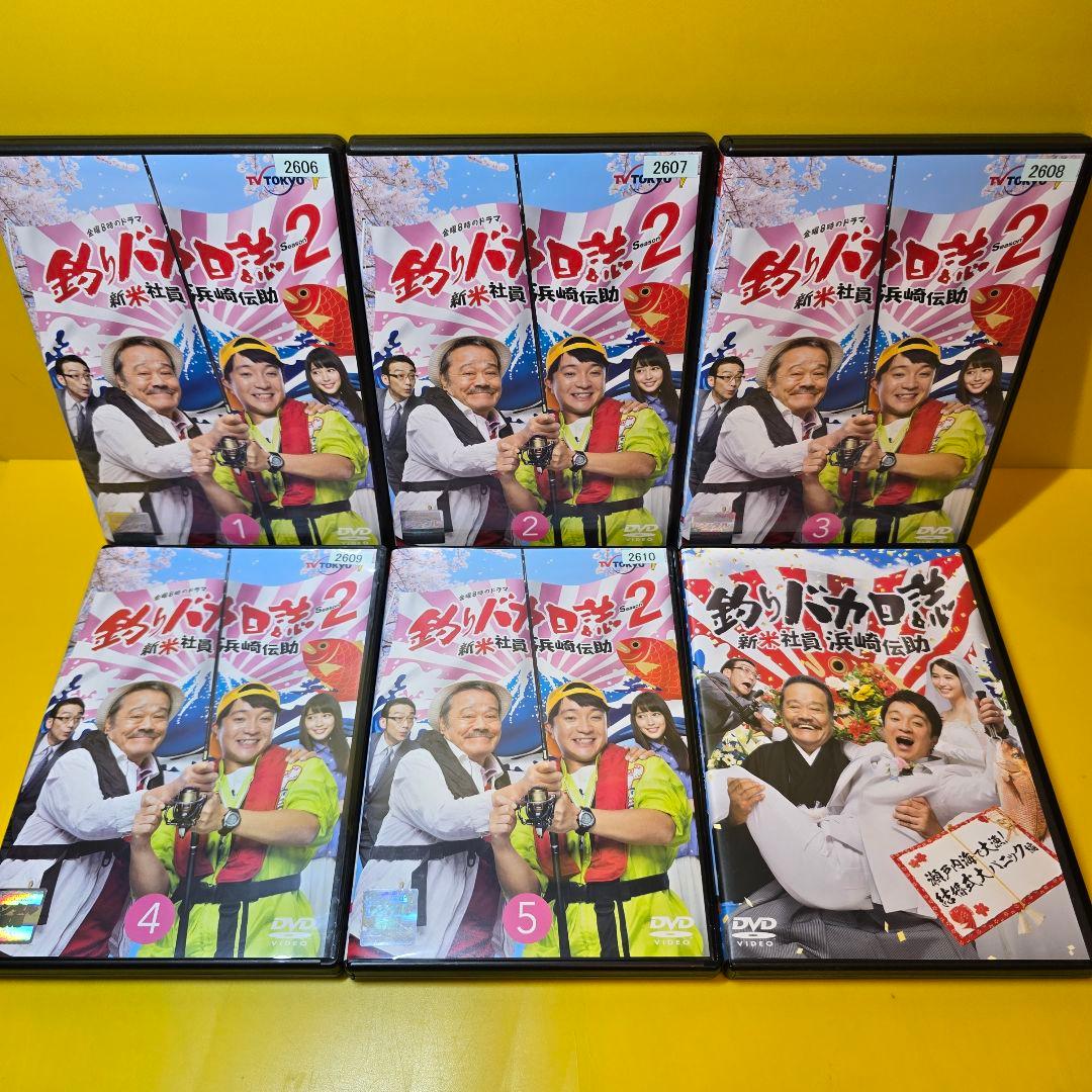 新品ケース交換済み　釣りバカ日誌 DVDシリーズ全34作品セット