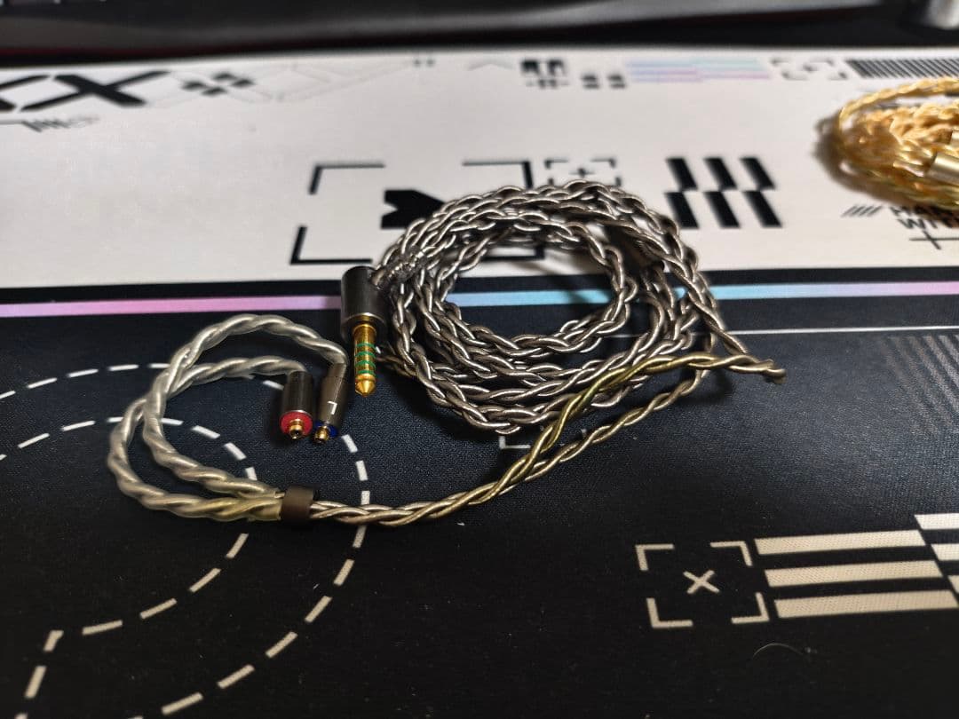 acoustune HS1695TI + 4.4mm リケーブル2本