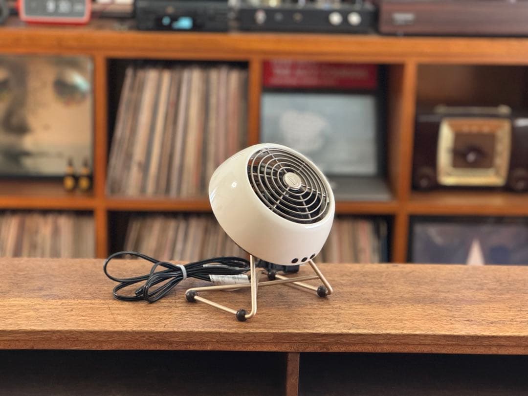 完全稼働品　卓上扇風機 レトロ ボルネード サーキュレーター ミニ