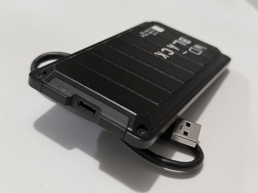 外付けハードディスク・ドライブ SSD 4TB WD Black P50 Game Drive SSD