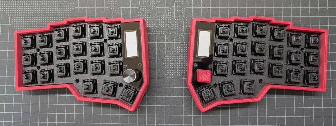 Corne Cherry v3 無線分割型キーボード