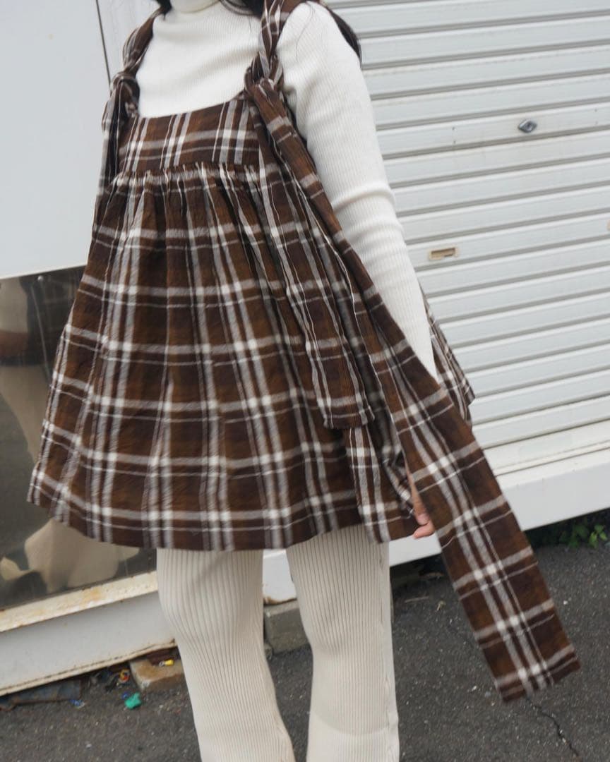 【新品】tope cross strap tunic