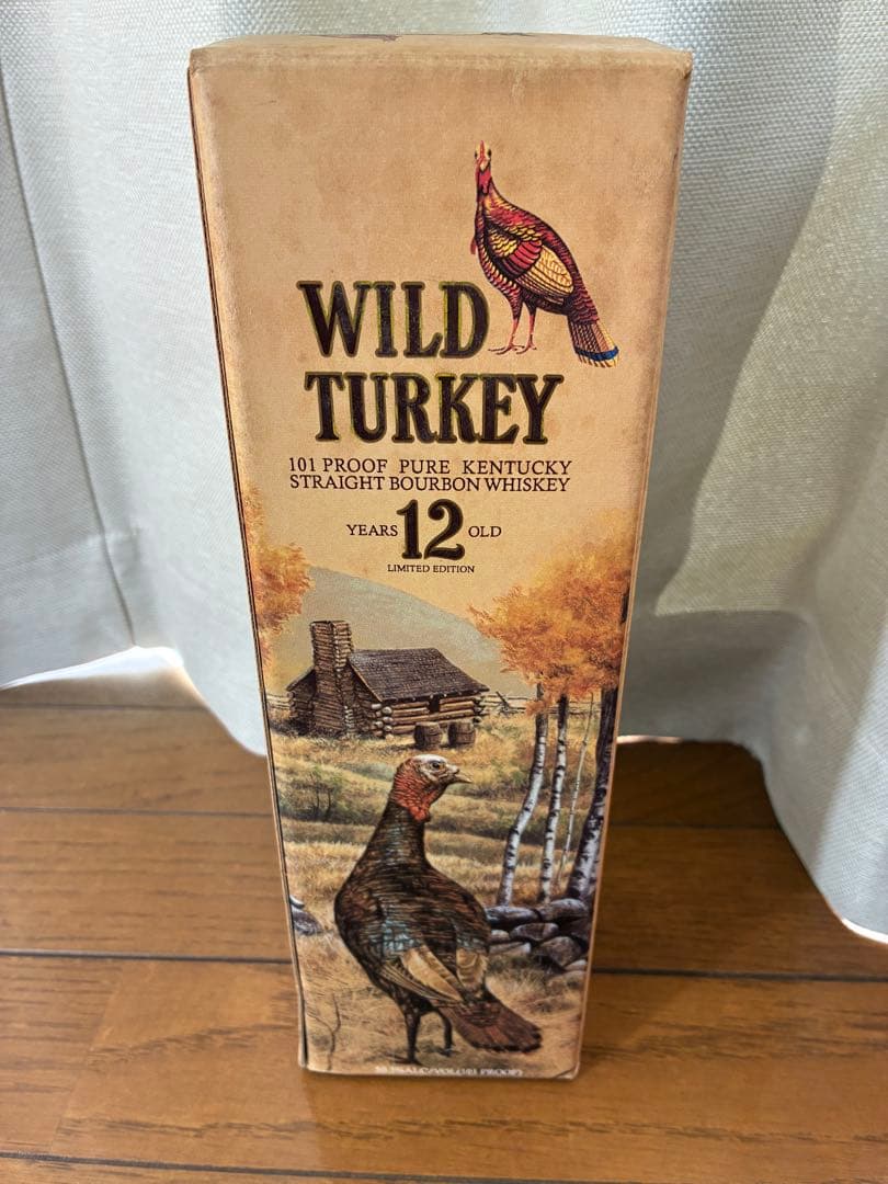 WILD TURKEY 12年 ウイスキー 箱入り 750ml 未開栓