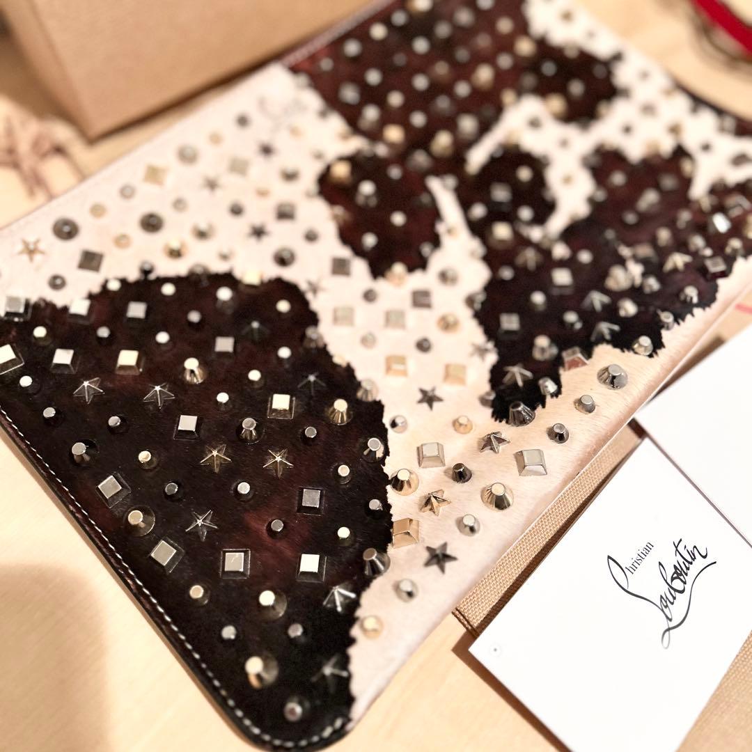 クリスチャンルブタン　クラッチバッグ　ショルダーバッグ　付属品付き