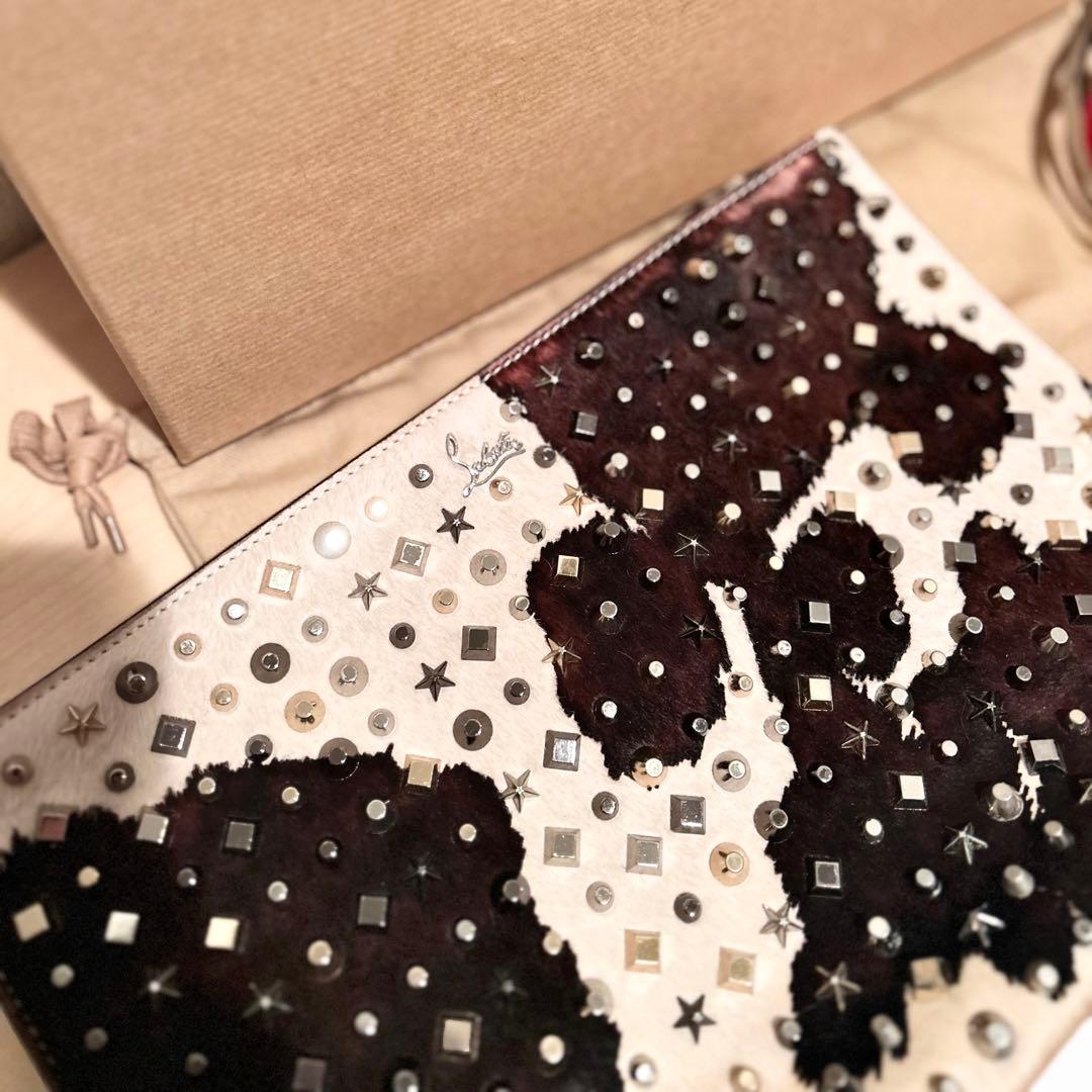 クリスチャンルブタン　クラッチバッグ　ショルダーバッグ　付属品付き