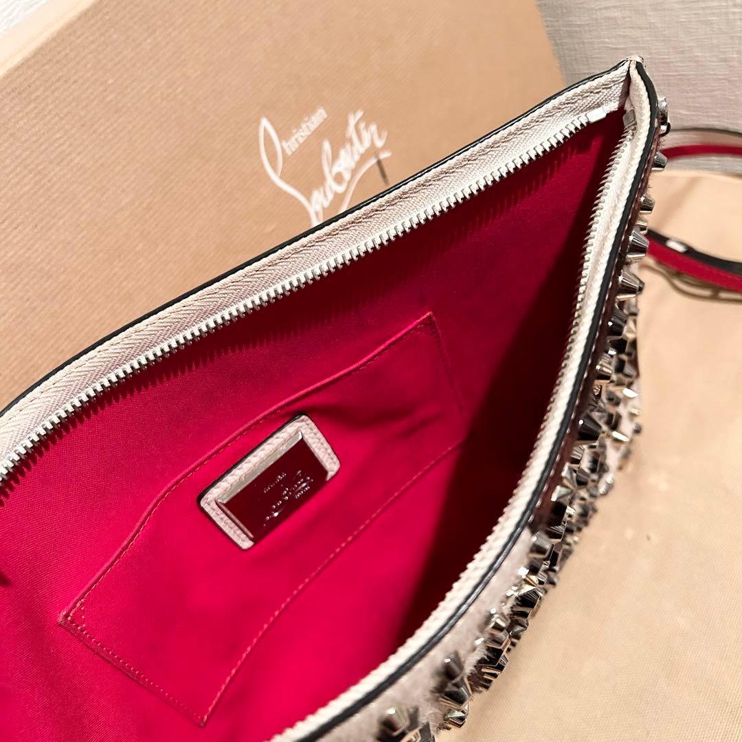 クリスチャンルブタン　クラッチバッグ　ショルダーバッグ　付属品付き