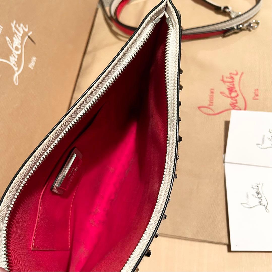 クリスチャンルブタン　クラッチバッグ　ショルダーバッグ　付属品付き