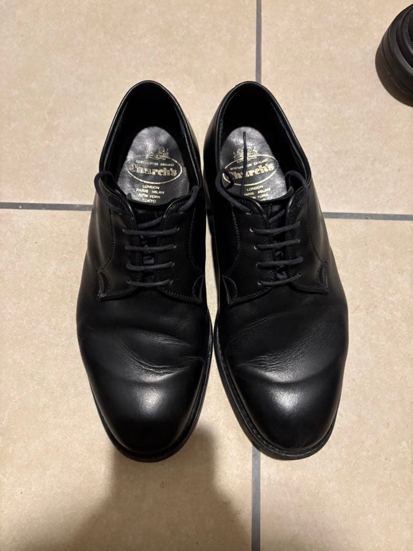 チャーチ ドレスシューズ ブラック UK8