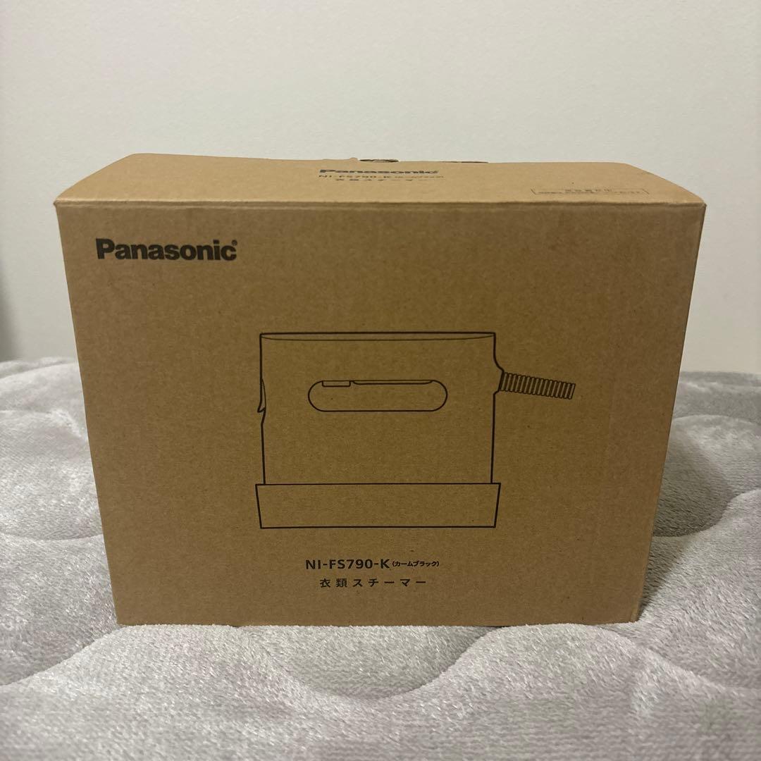 【極美品】パナソニックNI-FS790-K スチームアイロン カームブラック