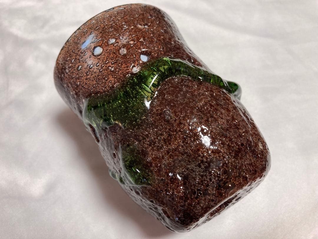 稲嶺盛吉　紅珊瑚　琉球グラス