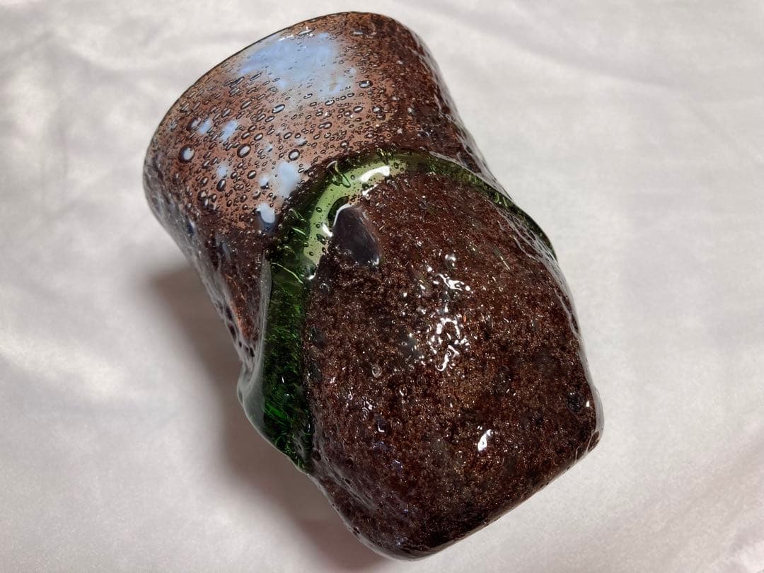 稲嶺盛吉　紅珊瑚　琉球グラス