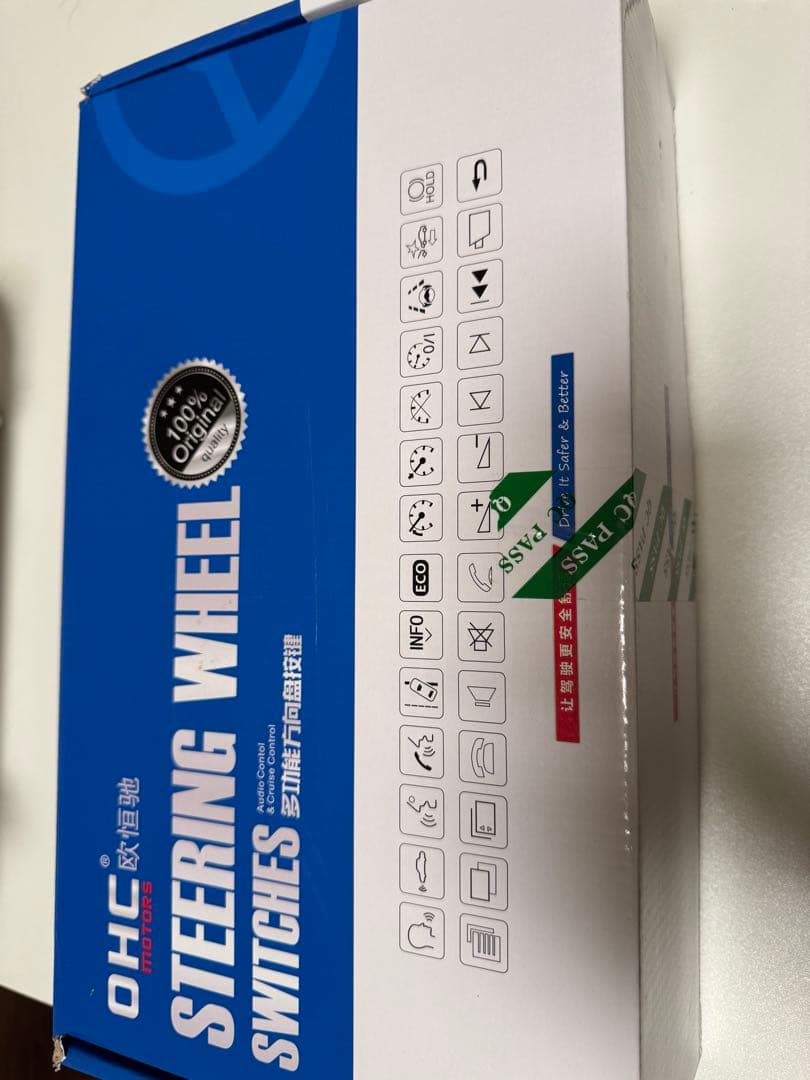 OHC ステアリングスイッチ ブラック