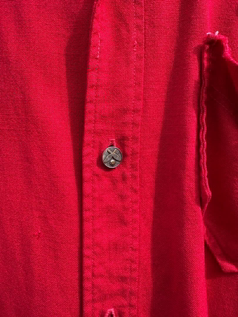 50's レーヨン ボーリングシャツ チェーンステッチ