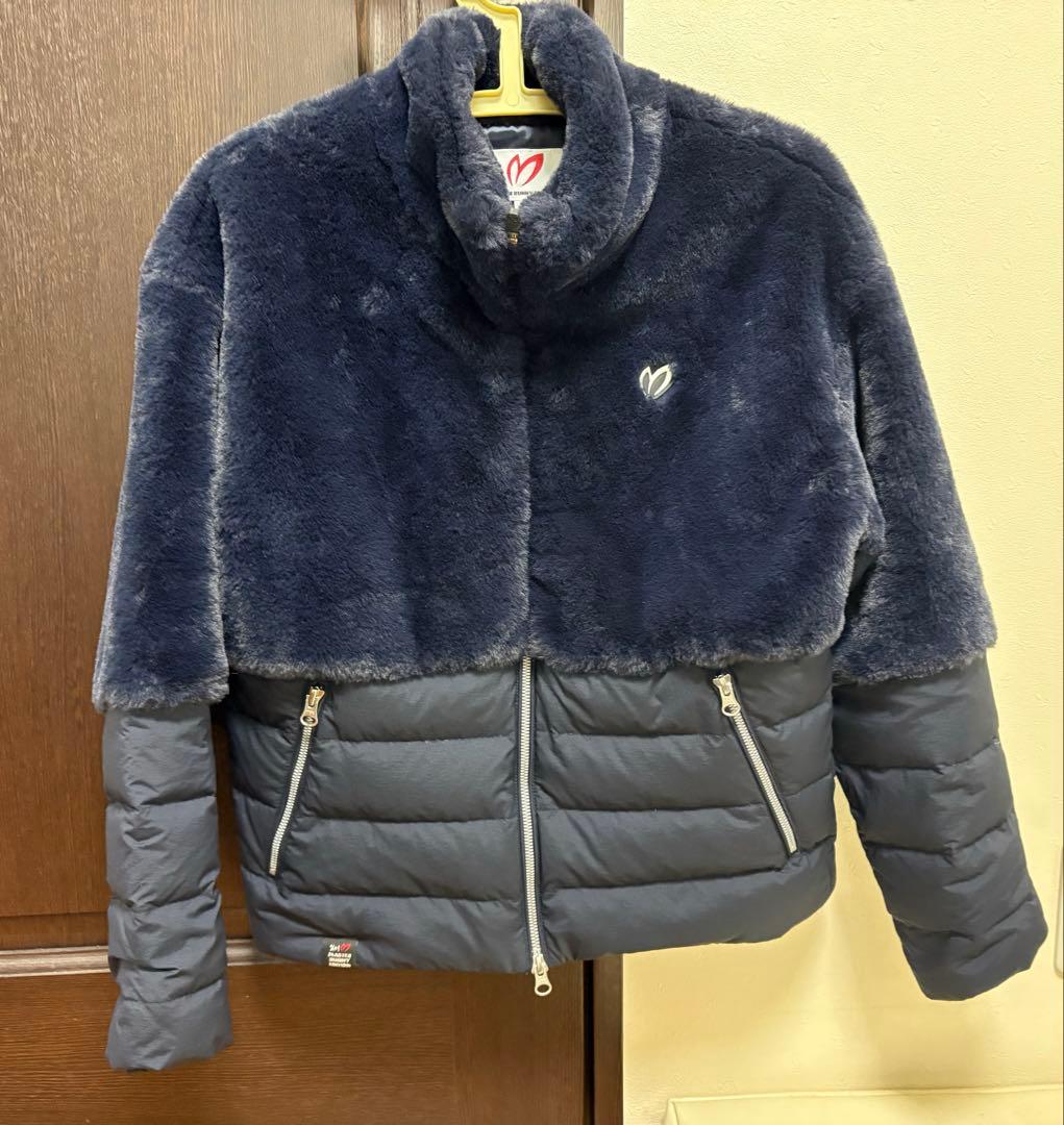 MASTER BUNNY EDITION異素材ダウンジャケット　ネイビー0