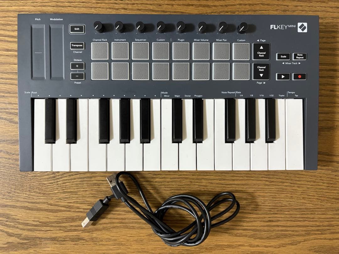 FLKEY MINI MIDIキーボード 25鍵