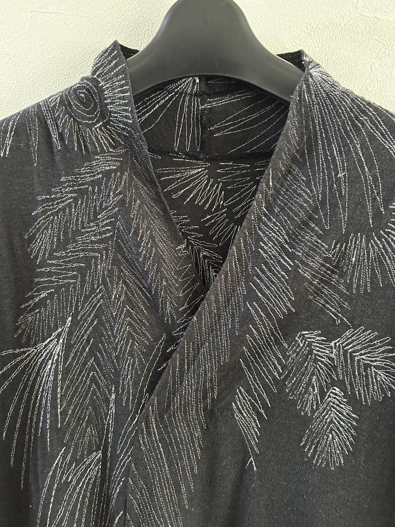 ヨーガンレール　黒　半袖チュニック