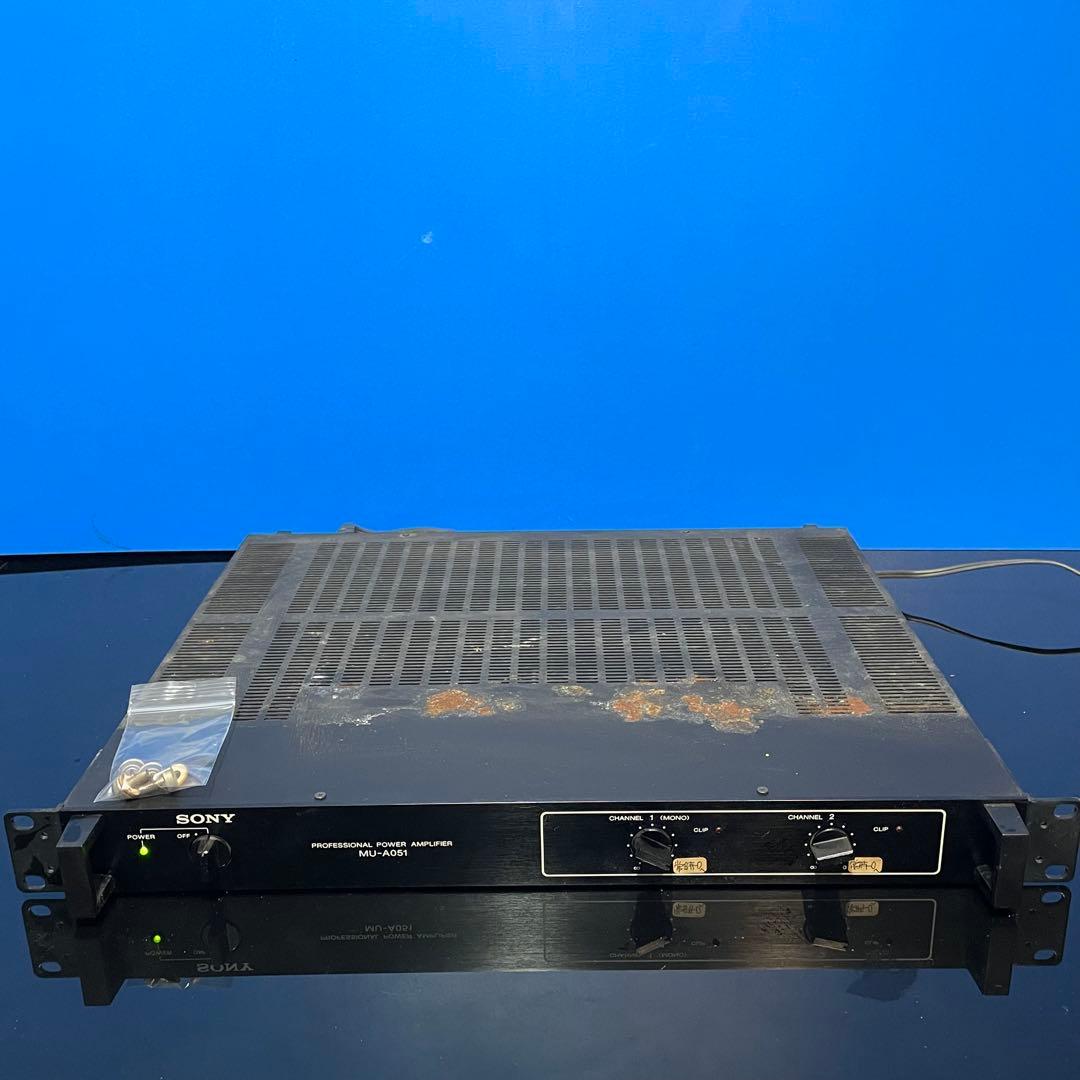SONY パワーアンプ MU-A051 ソニー