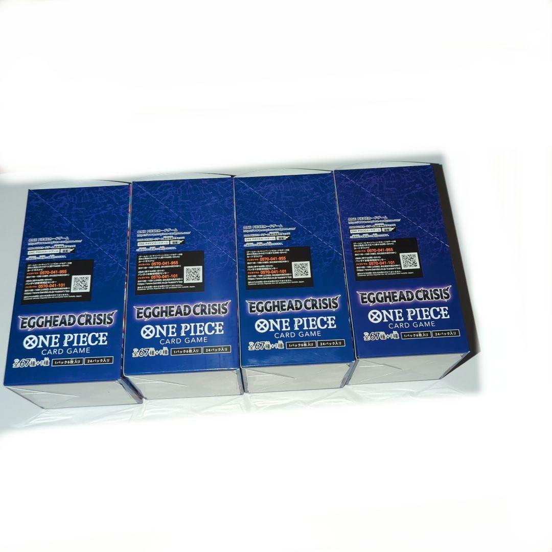 ONE PIECE エッグヘッドクライシス 4BOX テープ付き