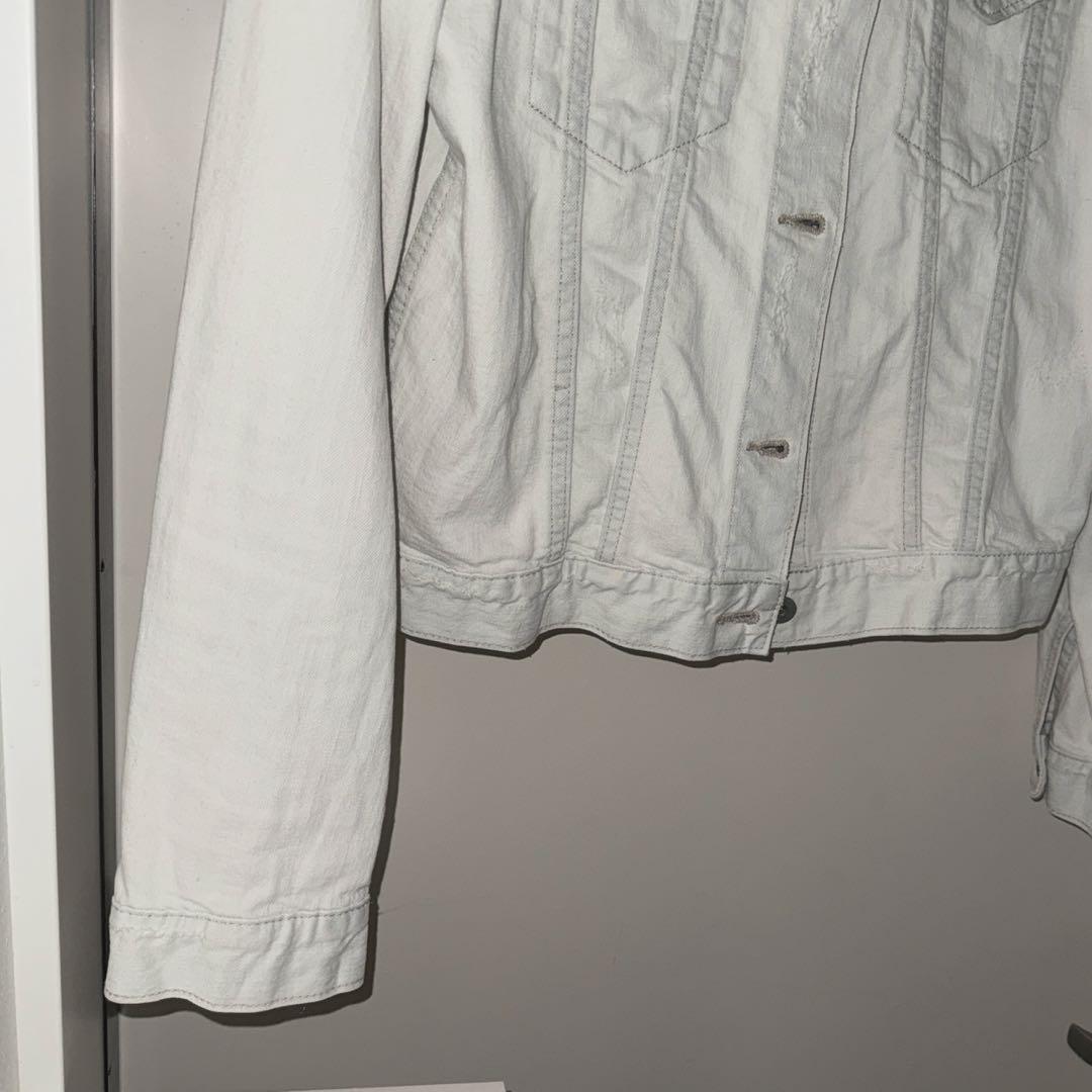 ジャケット・アウター archive white denim jacket vkei opium