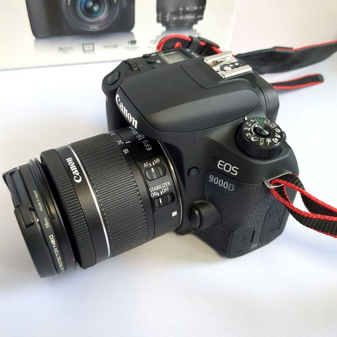 【美品】Canon EOS 9000D ダブルズームキット