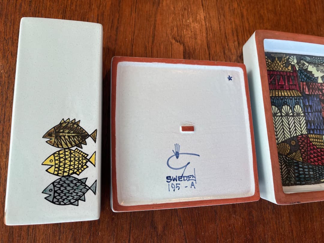 stig lindberg ステイ　リンドベリ　カーニバルシリーズ　セット