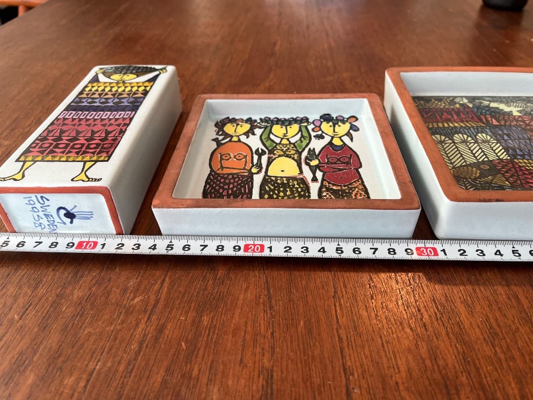 stig lindberg ステイ　リンドベリ　カーニバルシリーズ　セット