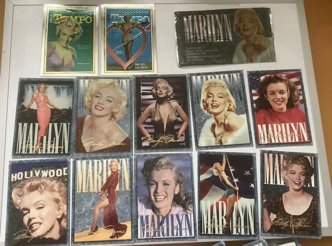 【マリリンモンロー】箔押しトレカ62枚/Marilynインサートレア有