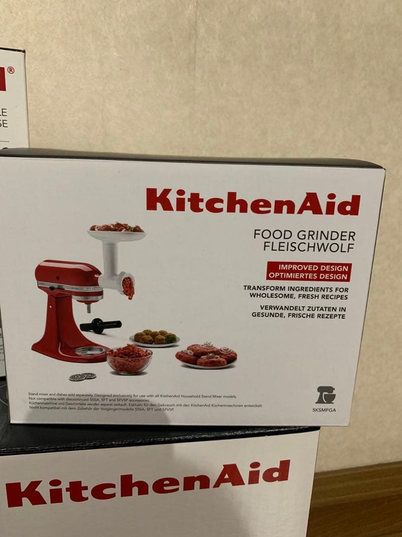 KitchenAid スタンドミキサー(Mini)+付属品