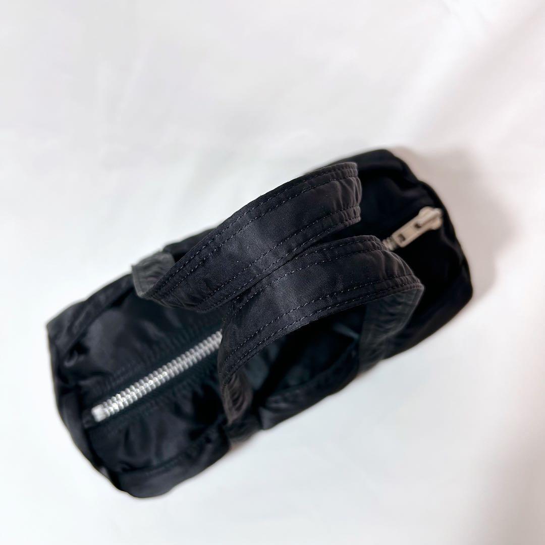 美品✨ ポーター　ドラムバッグ　ミニボストン S タンカー　ブラック　黒　希少