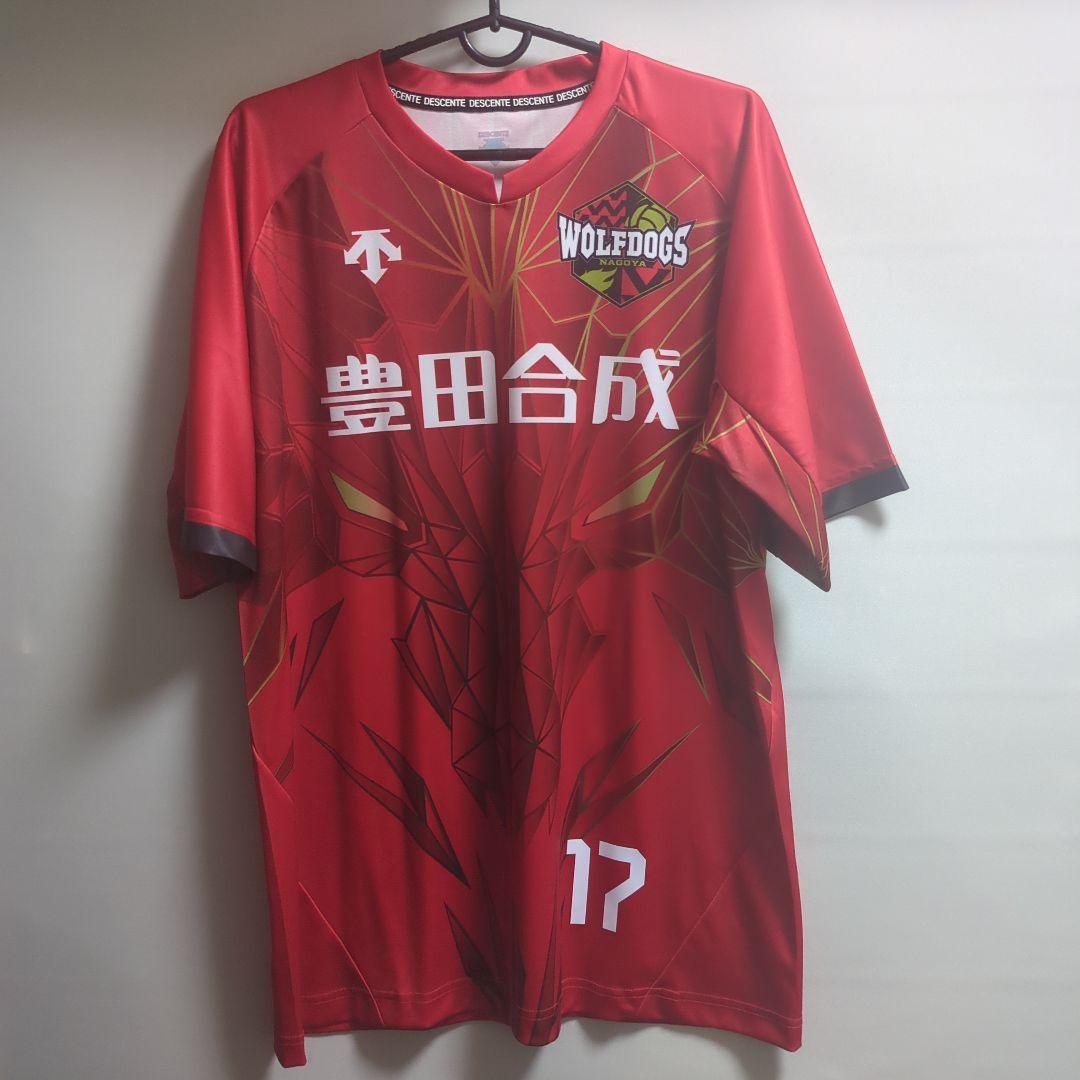 ウルフドッグス名古屋 #17　市川健太選手　ユニホーム　Lサイズ