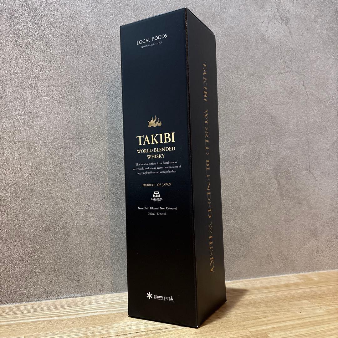 【直営店販売のみ/完売品】TAKIBI WORLD BLENDED WHISKY