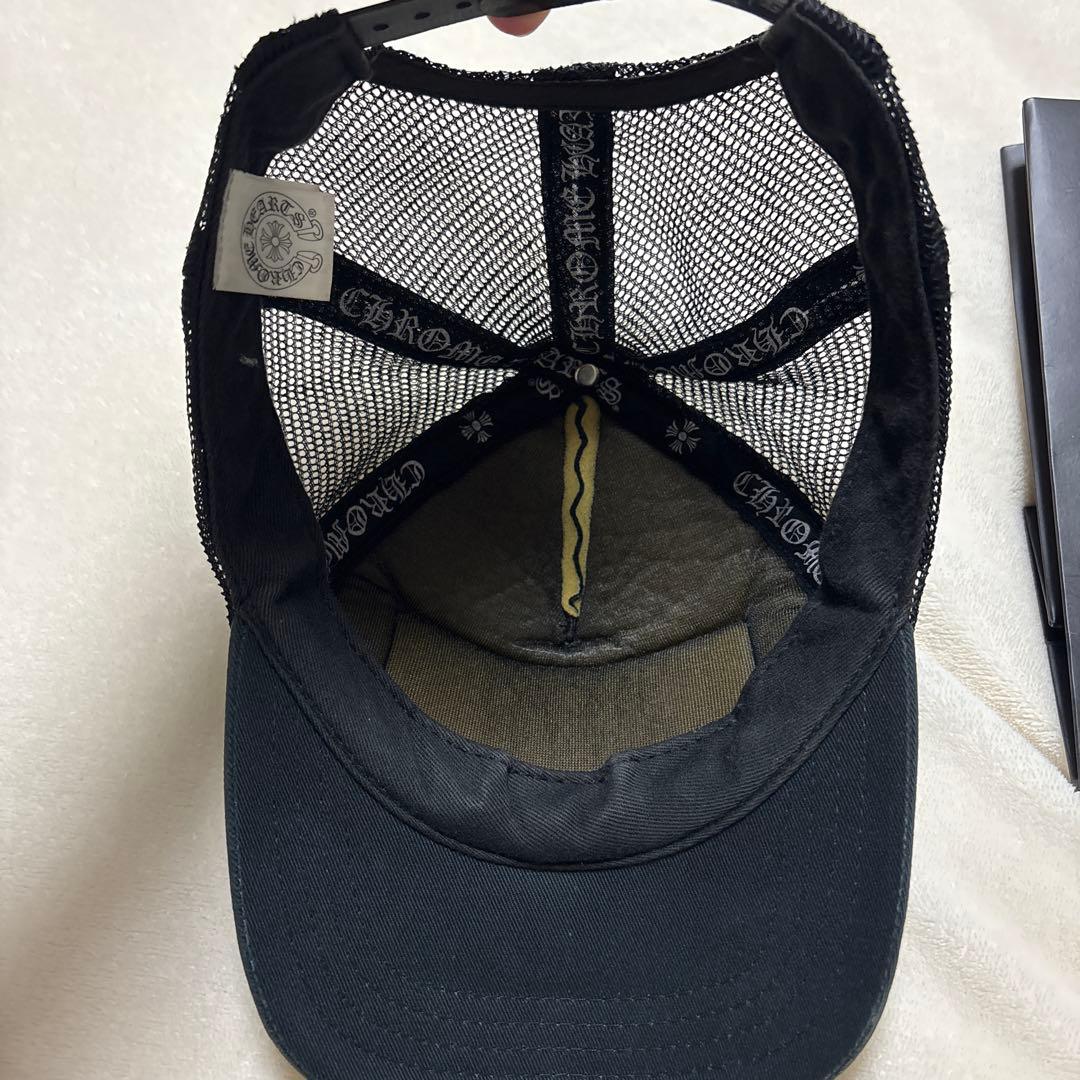 Chrome Hearts メッシュキャップ ブラック