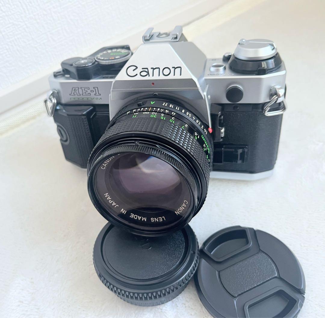 フィルムカメラ Canon AE-1 Program New FD 50mm 1.4