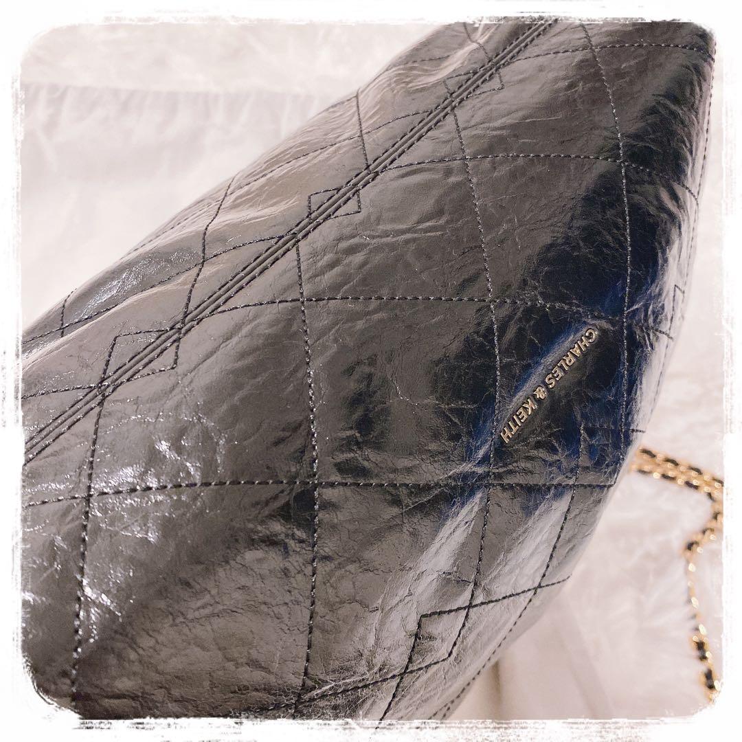 Charles & Keith duoチェーンハンドルツーウェイバックパック L